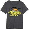 image:imageGudetama The Lazy Egg is It Friday Yet TShirt SmallDark Heather Grey