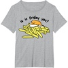 image:imageGudetama The Lazy Egg is It Friday Yet TShirt SmallHeather Grey