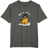 image:imageGudetama the Lazy Egg Japan Dont Care Happy New Years 2020 TShirtAsphalt Grey
