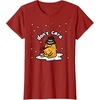 image:imageGudetama the Lazy Egg Japan Dont Care Happy New Years 2020 TShirtCranberry Red