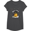 image:imageGudetama the Lazy Egg Japan Dont Care Happy New Years 2020 TShirtDark Heather Grey