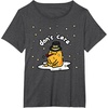 image:imageGudetama the Lazy Egg Japan Dont Care Happy New Years 2020 TShirtDark Heather Grey