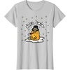 image:imageGudetama the Lazy Egg Japan Dont Care Happy New Years 2020 TShirtSilver Grey