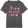 image:imageHello Kitty Be Kind Be Nice Repeat TShirtAsphalt Grey