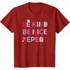image:imageHello Kitty Be Kind Be Nice Repeat TShirtCranberry Red