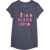 image:imageHello Kitty Be Kind Be Nice Repeat TShirtHeather Blue