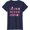 image:imageHello Kitty Be Kind Be Nice Repeat TShirtNavy Blue