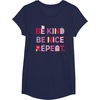 image:imageHello Kitty Be Kind Be Nice Repeat TShirtNavy Blue