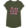 image:imageHello Kitty Be Kind Be Nice Repeat TShirtOlive Green
