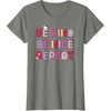 image:imageHello Kitty Be Kind Be Nice Repeat TShirtOlive Heather