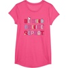 image:imageHello Kitty Be Kind Be Nice Repeat TShirtPink Heather