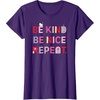 image:imageHello Kitty Be Kind Be Nice Repeat TShirtPurple
