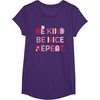 image:imageHello Kitty Be Kind Be Nice Repeat TShirtPurple