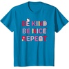 image:imageHello Kitty Be Kind Be Nice Repeat TShirtSapphire Blue