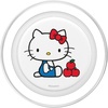 image:imageHello Kitty Cute and Retro with Apples PopSockets MagSafe PopGrip for iPhoneMagSafe