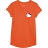 image:imageHello Kitty Front and Back Red Bow Logo Tee Shirt TShirtOrange