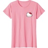 image:imageHello Kitty Front and Back Red Bow Logo Tee Shirt TShirtPink