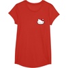 image:imageHello Kitty Front and Back Red Bow Logo Tee Shirt TShirtRed