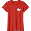 image:imageHello Kitty Front and Back Red Bow Logo Tee Shirt TShirtRed