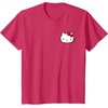 image:imageHello Kitty Front and Back Red Bow Logo Tee Shirt TShirtRed Heather