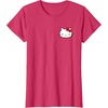 image:imageHello Kitty Front and Back Red Bow Logo Tee Shirt TShirtRed Heather