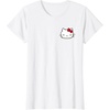 image:imageHello Kitty Front and Back Red Bow Logo Tee Shirt TShirtWhite