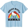 image:imageHello Kitty Hawaii Rainbow Tee Shirt TShirtBaby Blue