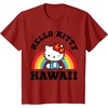 image:imageHello Kitty Hawaii Rainbow Tee Shirt TShirtCranberry Red