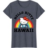 image:imageHello Kitty Hawaii Rainbow Tee Shirt TShirtHeather Blue