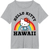 image:imageHello Kitty Hawaii Rainbow Tee Shirt TShirtHeather Grey
