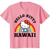 image:imageHello Kitty Hawaii Rainbow Tee Shirt TShirtPink