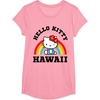 image:imageHello Kitty Hawaii Rainbow Tee Shirt TShirtPink