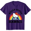 image:imageHello Kitty Hawaii Rainbow Tee Shirt TShirtPurple