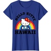image:imageHello Kitty Hawaii Rainbow Tee Shirt TShirtRoyal Blue