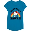 image:imageHello Kitty Hawaii Rainbow Tee Shirt TShirtSapphire Blue