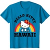 image:imageHello Kitty Hawaii Rainbow Tee Shirt TShirtSapphire Blue