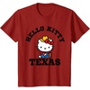 image:imageHello Kitty Heart of Texas Tee Shirt TShirtCranberry Red