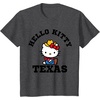 image:imageHello Kitty Heart of Texas Tee Shirt TShirtDark Heather Grey