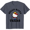 image:imageHello Kitty Heart of Texas Tee Shirt TShirtHeather Blue