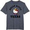 image:imageHello Kitty Heart of Texas Tee Shirt TShirtHeather Blue