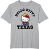 image:imageHello Kitty Heart of Texas Tee Shirt TShirtHeather Grey