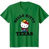 image:imageHello Kitty Heart of Texas Tee Shirt TShirtKelly Green