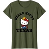 image:imageHello Kitty Heart of Texas Tee Shirt TShirtOlive Green