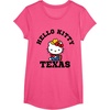 image:imageHello Kitty Heart of Texas Tee Shirt TShirtPink Heather