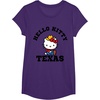 image:imageHello Kitty Heart of Texas Tee Shirt TShirtPurple