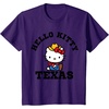 image:imageHello Kitty Heart of Texas Tee Shirt TShirtPurple