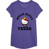 image:imageHello Kitty Heart of Texas Tee Shirt TShirtPurple Heather