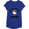 image:imageHello Kitty Heart of Texas Tee Shirt TShirtRoyal Blue