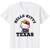 image:imageHello Kitty Heart of Texas Tee Shirt TShirtWhite