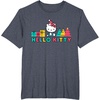 image:imageHello Kitty Holiday Spirit Christmas Tee Shirt TShirtHeather Blue